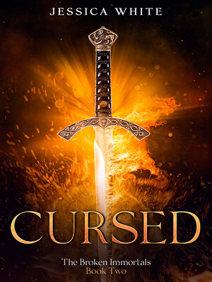 cover image of Cursed- a Dark Werewolf Romance from the Broken Immortals Series (Book 2)